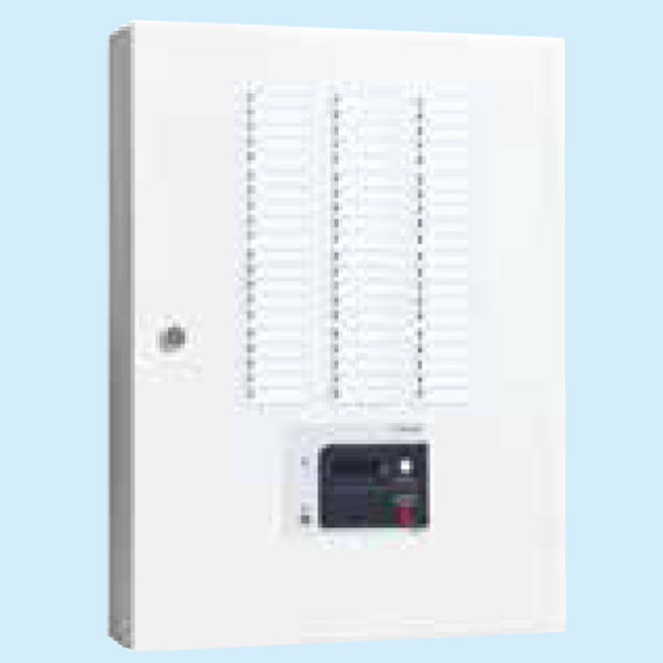 表示機　P型1級　(部屋番号表示付)　50回線　壁掛型　鋼板製　進P2／進P3システム用　FIPJ104-A2-50L　ノーミ製　能美防災【自動火報報知設備】