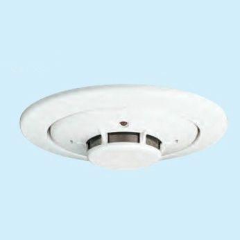 光電式スポット型感知器　3種　埋込型　室外表示灯回路付　FDK386-X　ノーミ製　自動火災報知設備