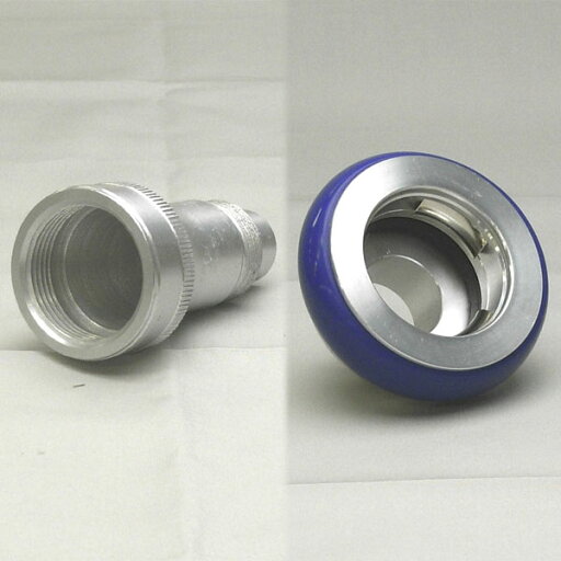 【放水圧力測定器】ピトーキング用 40口径吐水口 + アダプタ町野40口径用 消火栓【消防設備点検用具】 【放水圧力測定器】ピトーキング用 40口径吐水口 + アダプタ町野40口径用 消火栓【消防設備点検用具】