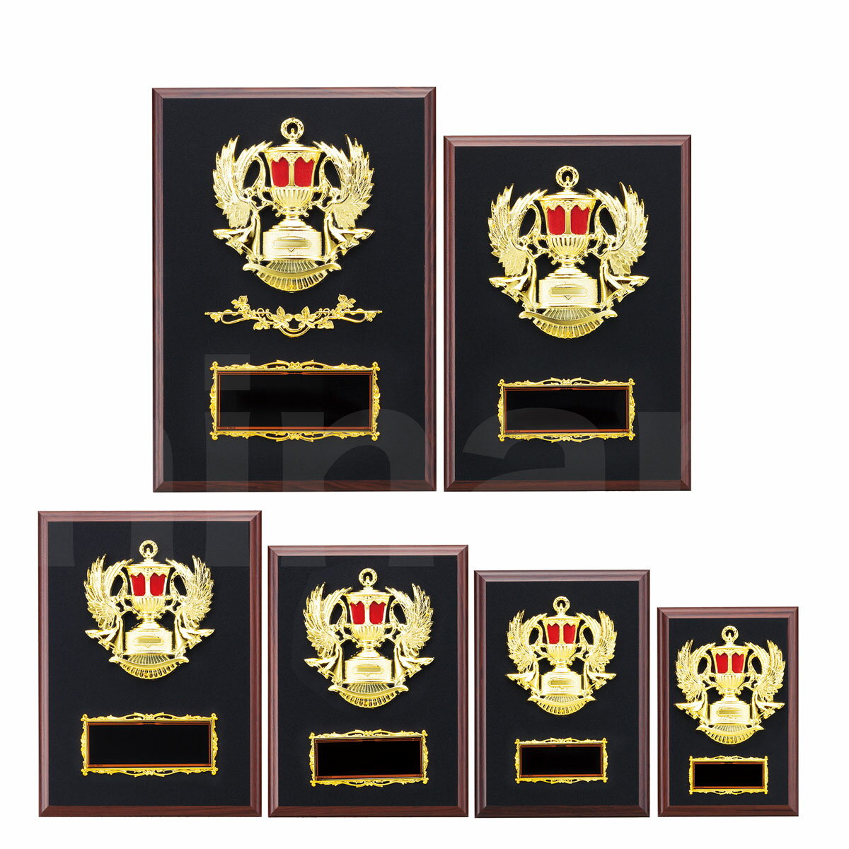 表彰楯 K5060 木製圧縮材 【化粧箱入り】【レーザー彫刻名入れ無料】 南九州トロフィー