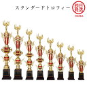 表彰トロフィー 赤 T1026 樹脂製 【化粧箱入り】【レーザー彫刻名入れ無料】 即日発送在庫あり 南九州トロフィー