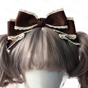 h60#ヘッドドレス ロリータ 日本国内当日発送 14color メイド リボン コスプレ 髪飾り ゴスロリ ヘアアクセサリー 可愛い 髪留め お姫様 レース ...