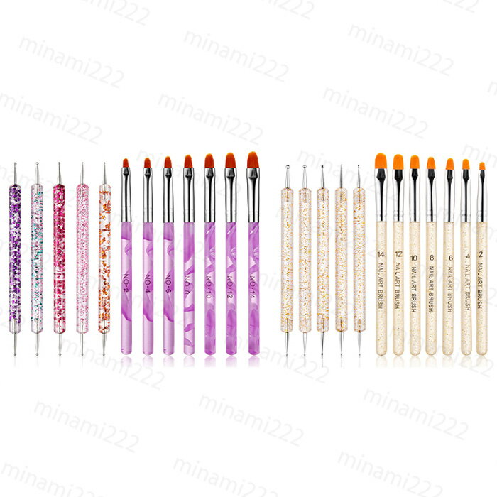 br146#ドットペン ネイルブラシ セット 日本国内当日発送 12本セット ネイルアートツール ネイルブラシ..