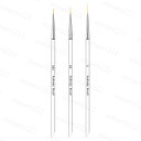 br198#ジェルネイル 日本国内当日発送 3本セット ネイルブラシ ネイル筆 ライン ライナー 線引き 筆 ブラシ ネイルアート おうち時間 ジェルブラシ カ...