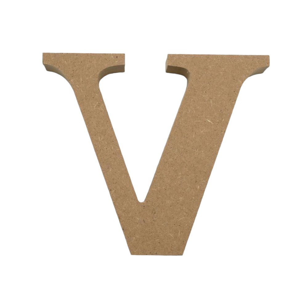 Rakuten - アルファベット & 数字 オブジェ 【V】 木製 MDF イニシャル アルファベットレター インテリア ベース材 DIY イニシャルオブジェ ウエルカムオブジェ ベース材 DIY