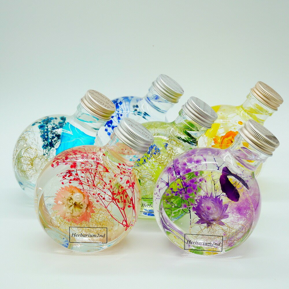ハーバリウム 瓶 ネコ 150ml 5本セット...の紹介画像2