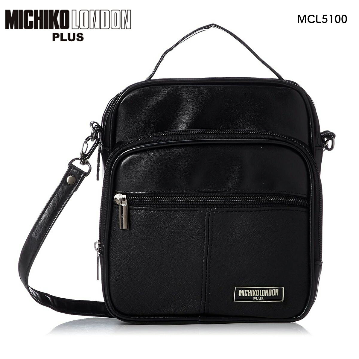 ショルダーバッグ メンズ コンパクト ブランド ミチコロンドン MICHIKO LONDON PLUS シフレMCL5100