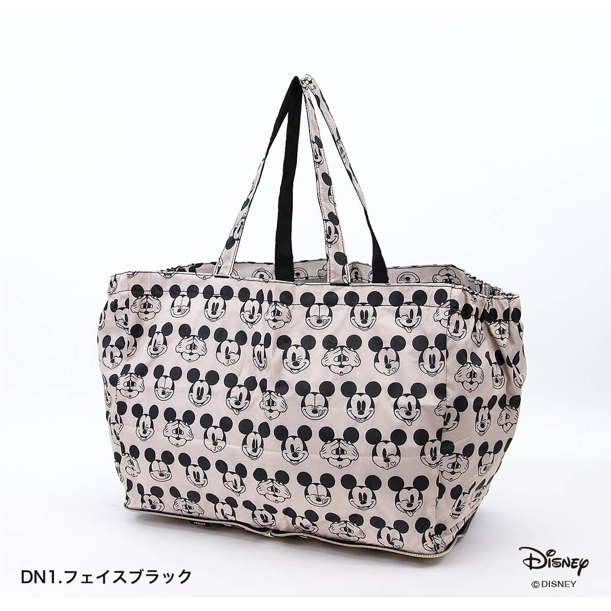 レジカゴ対応バッグ ディズニー ミッキーマウス Disney Mickey Mouse 折りたたみ 保冷 保温バッグ シフレ ECO0415-DN【ラッピング対応】