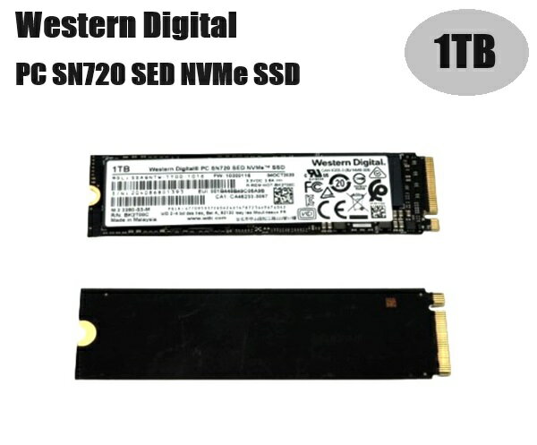 WesternDigital¢SSD1TBSDAQNTW-1T00-1016PCSN720SEDNVMeM.22280PCIeGen3x4ֿʥХ륯ʡ