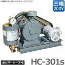 東浜 ロータリーブロアー HC-301s 三相200V0.75kWモーター付き/全カバー型 [浄化槽 ブロアー ブロワー]