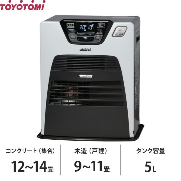 トヨトミ ハイブリッドヒーター LC-SHB40L(WT) (マットホワイト/コンクリート14畳/木造11畳) [TOYOTOMI]