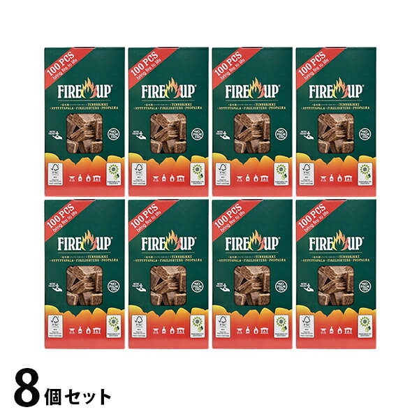 ファイヤーアップ 着火剤 100個入×8