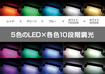 ゼンスイ LEDライト 120cm水槽用 マルチカラーLED 1200 (リモコン付き) [LEDランプ 照明 鑑賞魚 熱帯魚 水草]