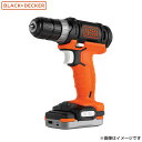 ブラック デッカー GoPakドリルドライバー 本体 充電池 BDCDD12US1 BLACK DECKER ブラックアンドデッカー