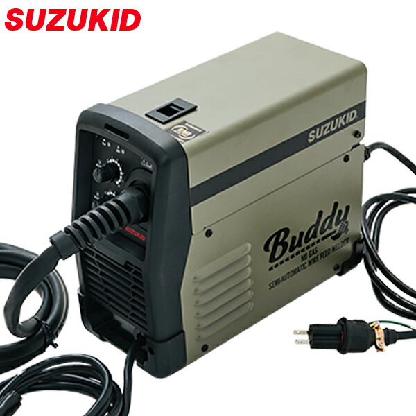 スズキッド インバーター半自動溶接機 Buddy80 SBD-80MG モスグリーン ネット限定モデル (100V/ノンガス専用) [スタ…