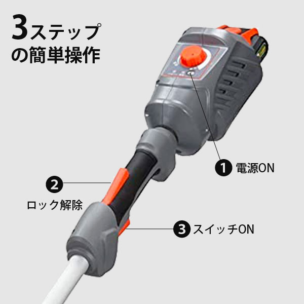工進 充電式草刈機 18V スマートコーシン SBC-1825LB ループハンドル [草刈り機 刈...