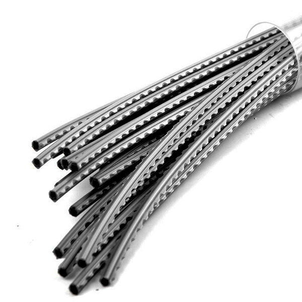 ミナトワークスのオレゴン ナイロンコード フレキシブレード パスタタイプ 111115E (太さ3.5mm×長さ26cm×25本入り) [OREGON 草刈り機 刈払機 ナイロンカッター]｜アングル2