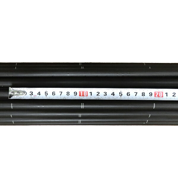 シンセイ FRP電柵支柱 Φ11mm×900mm 100本セット (目盛り付き) [電気柵 ポール］