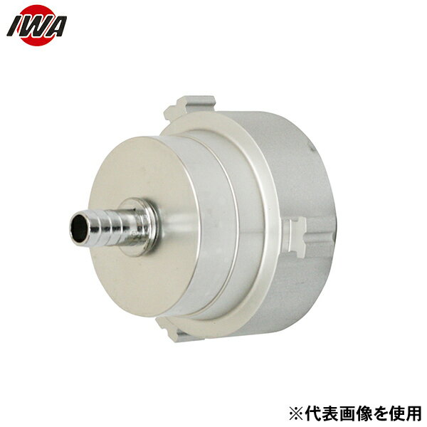 岩崎製作所 可搬ポンプ用 アルミ製 ポンプ内洗浄用給水キャップ 19NC7519A (75A×φ19) [消防 防災 ポン..