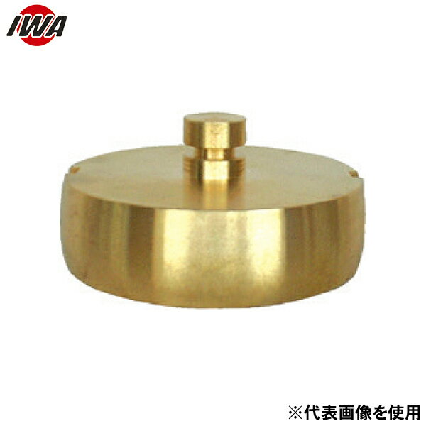 岩崎製作所 衛生車両用 黄銅製 衛生女キャップ(鎖無し) 44G100B (100A) [消防 防災 ポンプ]