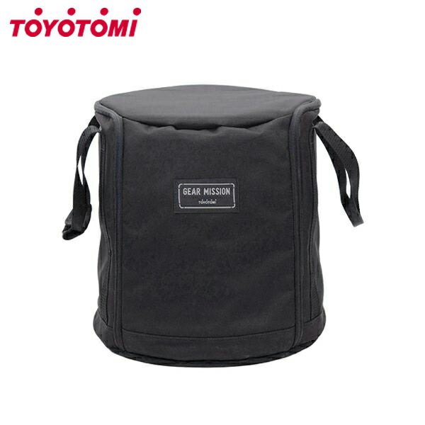 トヨトミ ギアミッション 石油コンロ用ストーブバッグ K3G-GE1 (対応機種：K3-GM1) ブラック [保管用 カバー]