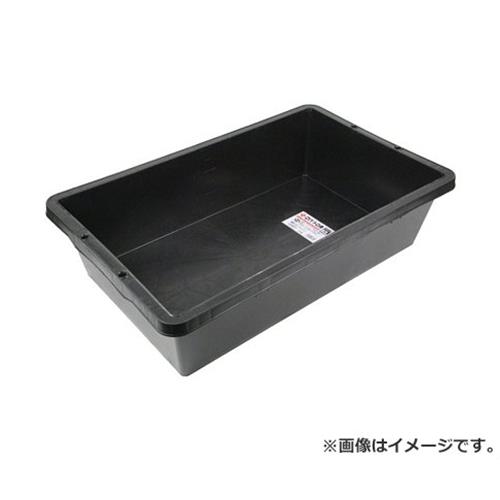 赤長 DIYトロ舟 ブラック 80L ブラック 4977292117821 [左官鏝 トロ舟]