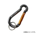 　・本品は簡易に工具などをつりさげるもので、登山用ではありません。 ・損傷摩耗などで変形した場合には使用しないでください。 アルミ製で軽量、高強度、高品質 SK11 アルミカラビナ C SAC-880Cブラック 4977292116015 簡易工具つりさげ。 ■特徴 ・つりさげたものがズレにくい形状です。 ■仕様 ・8×80mm ・色 : ブラック ・寸法 : 35×20×80mm ・重量 : 0.03kg ・パッケージ寸法 : 35×20×140mm ・パッケージ重量 : 30g ■材質 ・アルミ二ウム ※改良により予告なく形状や仕様が変更になる場合があります。ご了承ください。