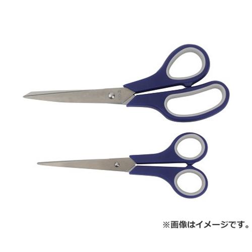 【メール便】E-Value 事務用はさみセット 2本組 4977292871013 [金切鋏・カッター 金切鋏・カッター(企画品)]
