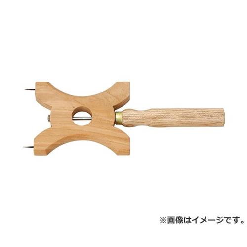 【メール便】千吉 木製凧糸巻 大 4977292176224 [墨つけ・基準出し 糸巻]