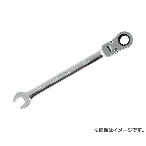 【メール便】SK11 ギアーテックレンチ(首振り) 10MM 4977292295246 スパナ ラチェットスパナ