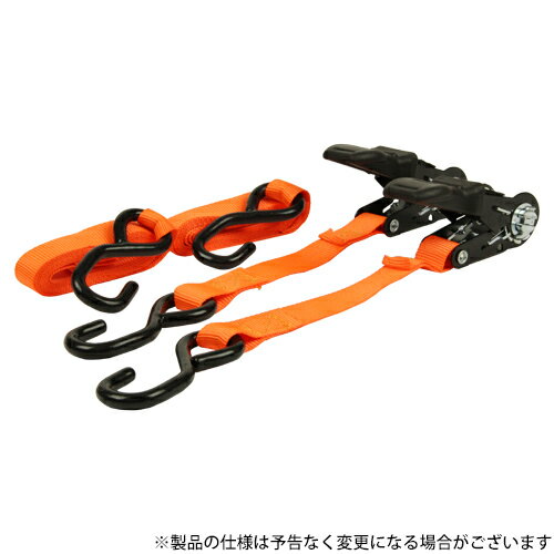 E-Value ラチェット式荷締機 ショート ERT-25SSR 2PCS 4977292226592 [スリング・ジャッキ スリング・ジャッキ(企画品)]