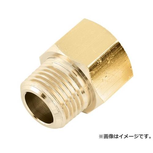 　エアー配管用中間同径ニップルソケットです。 SK11 ニップルソケット4M×4FF NF-1044FPF 070 4977292422697 エアー配管継手(中間同径ニップルソケット)。 ■特徴 ・同径のホース・管及び機器を同方向に接続します。 ■仕様 ・接続ねじ : おねじR(PT)1/2・めねじG(PF)1/2 ・適用流体 : 空気 ・最高使用圧力 : 1.5MPa ・パッケージ寸法 : 65×30×130mm ・パッケージ重量 : 10g ■材質 ・真鍮 ※改良により予告なく形状や仕様が変更になる場合があります。ご了承ください。