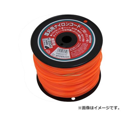 セフティー3 ナイロンコード□型 ボビン巻 2.6MMX200M 4977292643108 [刈払機 ナイロンコード]