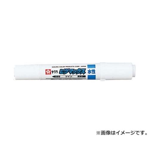 　・筆記及び描画以外には使用しないでください。使用後はキャップを必ず締めてください。幼児の手の届くところに置かないでください。落としたり振ったりするとインキ漏れする場合があります。 ・筆圧をかけすぎるとペン先が破損することがあります。消す必要のある場所に書かないでください。布に書いた場合は、濡れると色落ちする場合がございます。 裏うつりせず、いやな臭いがありません。 サクラ ピグマックス ツイン白 シロ ZPK-T #50 4977292117074 ガラス、プラスチック、金属、木等へのマーキング。 ■特徴 ・ガラス、プラスチック、金属、木にも書けます。 ・不透明調インキですので、色のついた面、透明な面の上に書いてもきれいな発色が得られます。 ・中字、太字の使い分けができるツインタイプです。 ・顔料インキを使用しているので耐水性、耐光性に優れています。 ・黒い面、色画用紙にもきれいに発色します。 ■仕様 ・色：白。 ・中字・太字(ツインタイプ)。 ・水性。 ・寸法 : 19.3×19.3×139mm ・重量 : 0.025kg ・パッケージ寸法 : 19×19×139mm ・パッケージ重量 : 24g ■材質 ・軸・キャップ：PP。 ・ペン先：ポリエステル繊維。 ・インキ：水性顔料。 ※改良により予告なく形状や仕様が変更になる場合があります。ご了承ください。