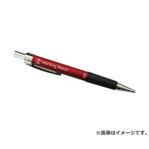 【メール便】たくみ ノック式鉛筆 2.0 赤 NO.7784 4960587077849 [墨つけ・基準出し マーカー]