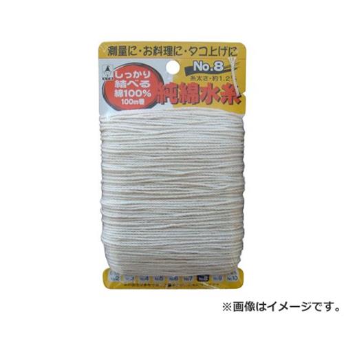 【メール便】たくみ 純綿水糸 100M巻 #3 4960587030035 [墨つけ・基準出し 純綿水糸]