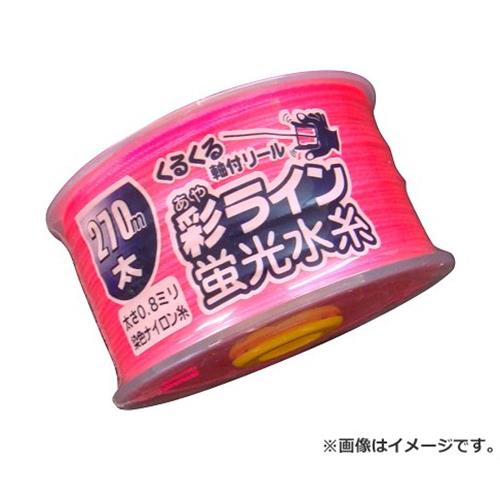 たくみ 彩ライン ピンク 太270 NO.4353 4960587043530 [墨つけ・基準出し ナイロン水糸]