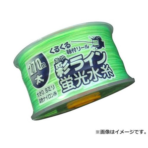 たくみ 彩ライン グリーン 太270 NO.4357 4960587043578 [墨つけ・基準出し ナイロン水糸]