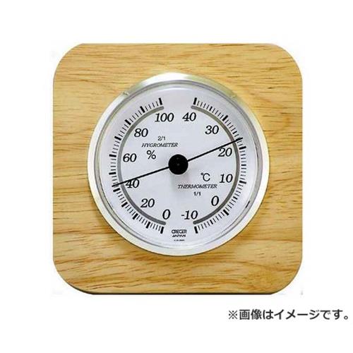 CRECER 天然木温湿度計 CR-620 4955286806388 [クレセル・MT・温度計]