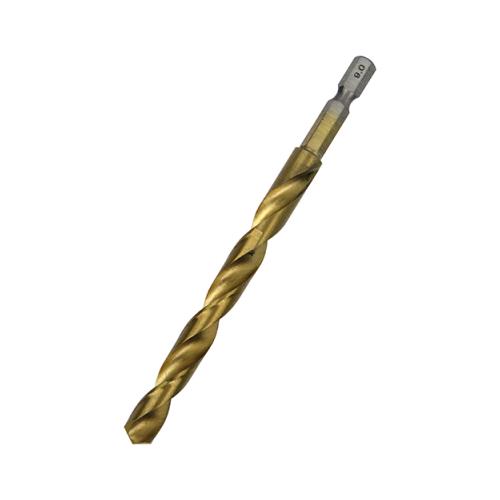 【メール便】 SK11 六角軸Tin鉄ドリル 普通 9.0mm 4977292328944 [六角軸ドリル]