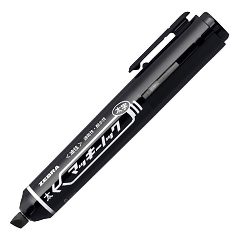【メール便】ZEBRA マッキーノック太字 黒 P-YYSB6-BK 4901681525010