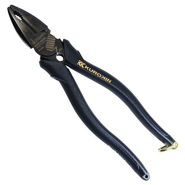 フジ矢 偏心パワーペンチ 黒金 3020N-200BG [フジヤ 偏心 ペンチ ストリッパー]