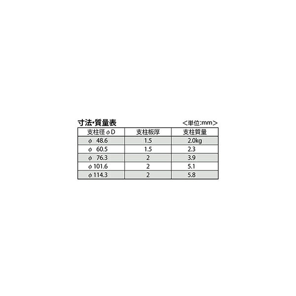 カネソウ 車止め Eシリーズ EA0685N-K 1048150800 [車止め ステンレス製 固定式 フ...