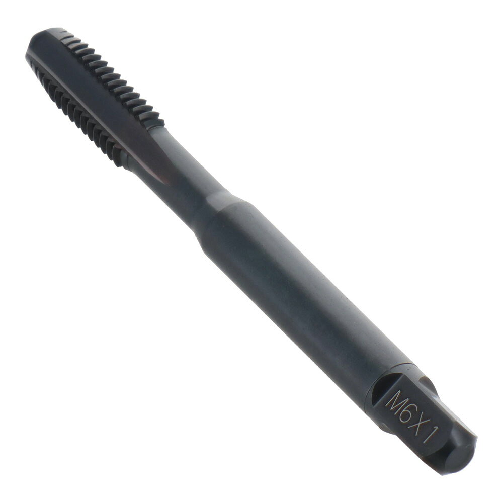商品情報 品番：SU6 呼寸：M6×1.0 全長：62mm ネジ部長さ：15mm シャンク径：6mm シャンク四角部幅：4.5mm 下穴ドリル径：5.0mm 特長 ステンレス鋼のネジ立てに最適。 仕様 ステンレス鋼・一般鋼に使用可能。 材質 HSSハイス ※改良により予告なく形状や仕様が変更になる場合があります。ご了承ください。