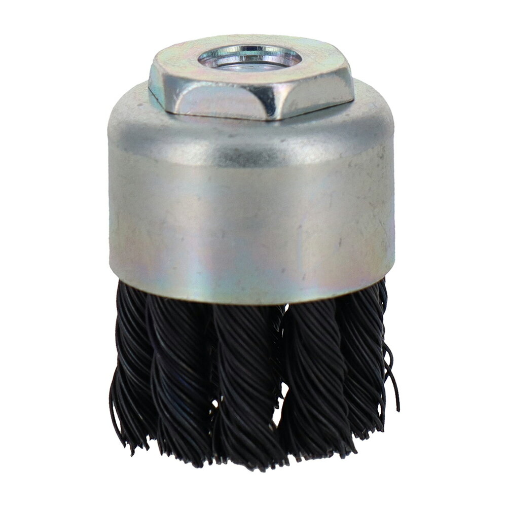 建工快速 カップブラシ 鋼線ヒネリ 35mm KCB-35H