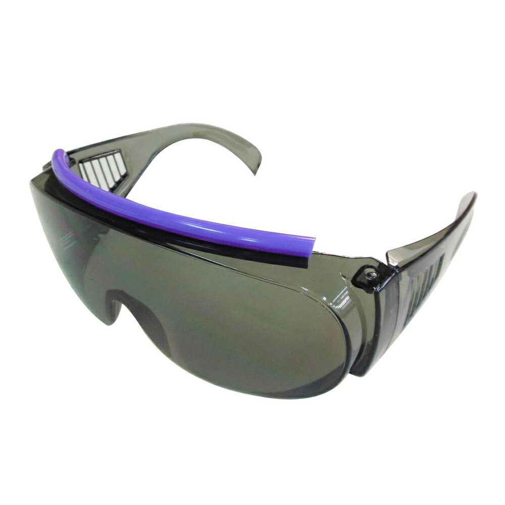 (株)理研オプテック オーバーグラス スモーク ソフトパット付 No.28