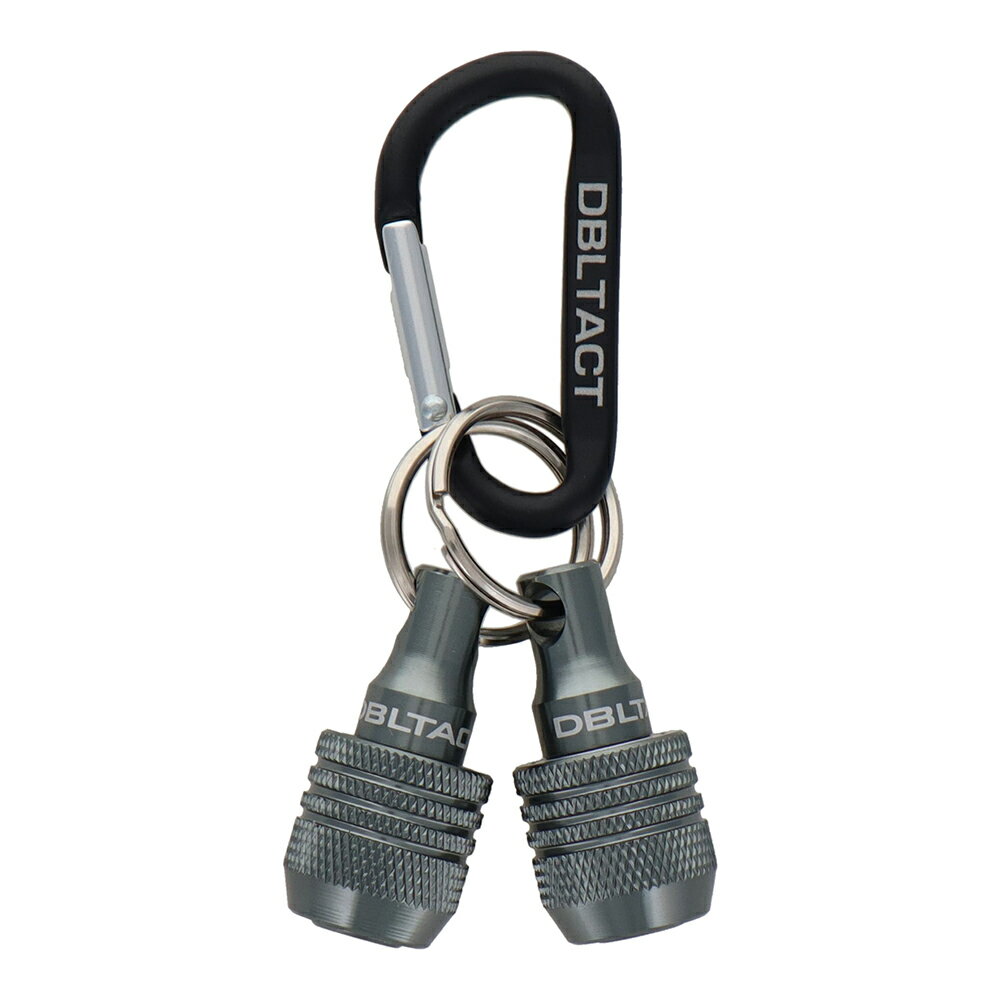 【メール便】DBLTACT 軽量ビットホルダー2個組 限定カラー マットグレー DBH-MG2