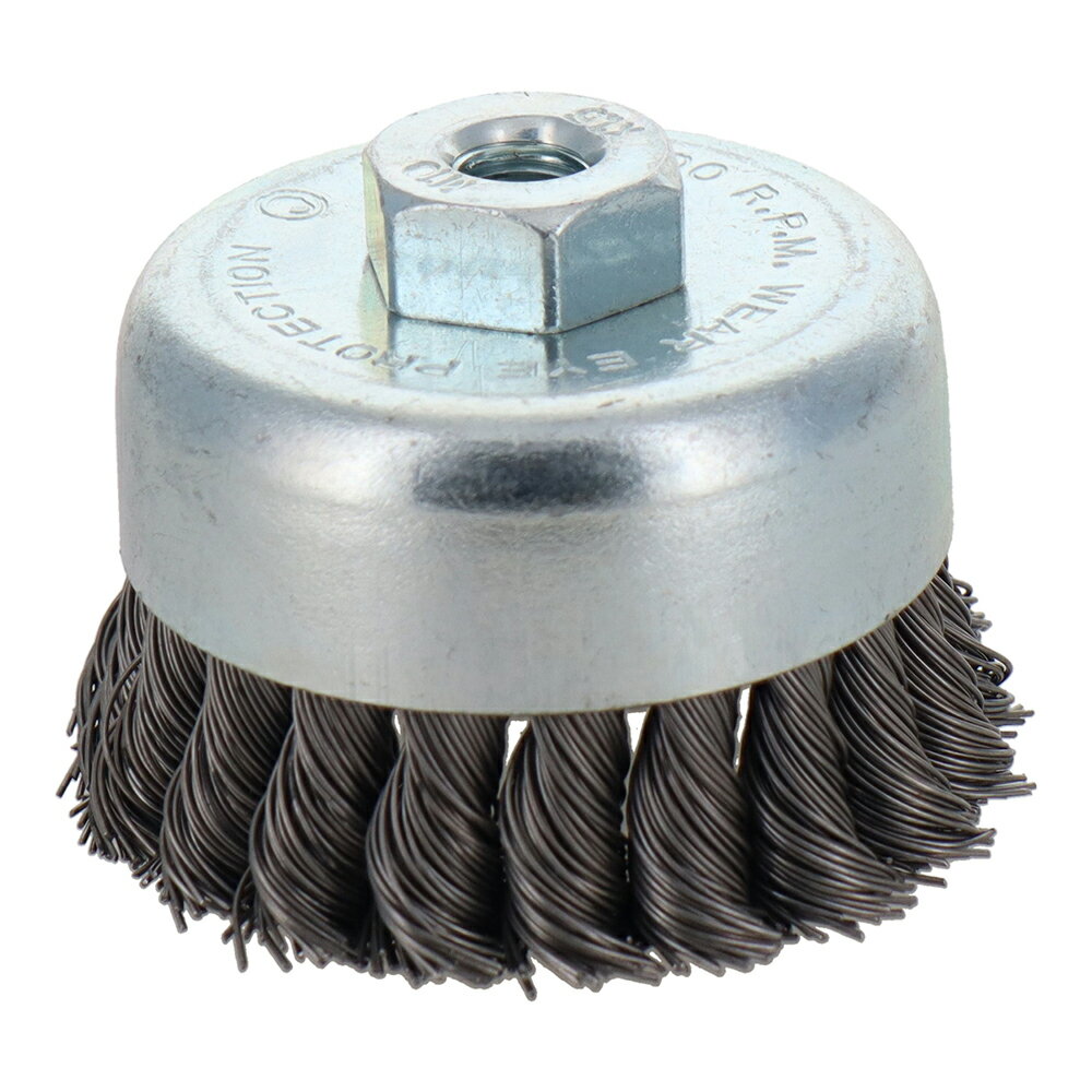 trad カップブラシ 鋼線ヒネリ TCB-75H