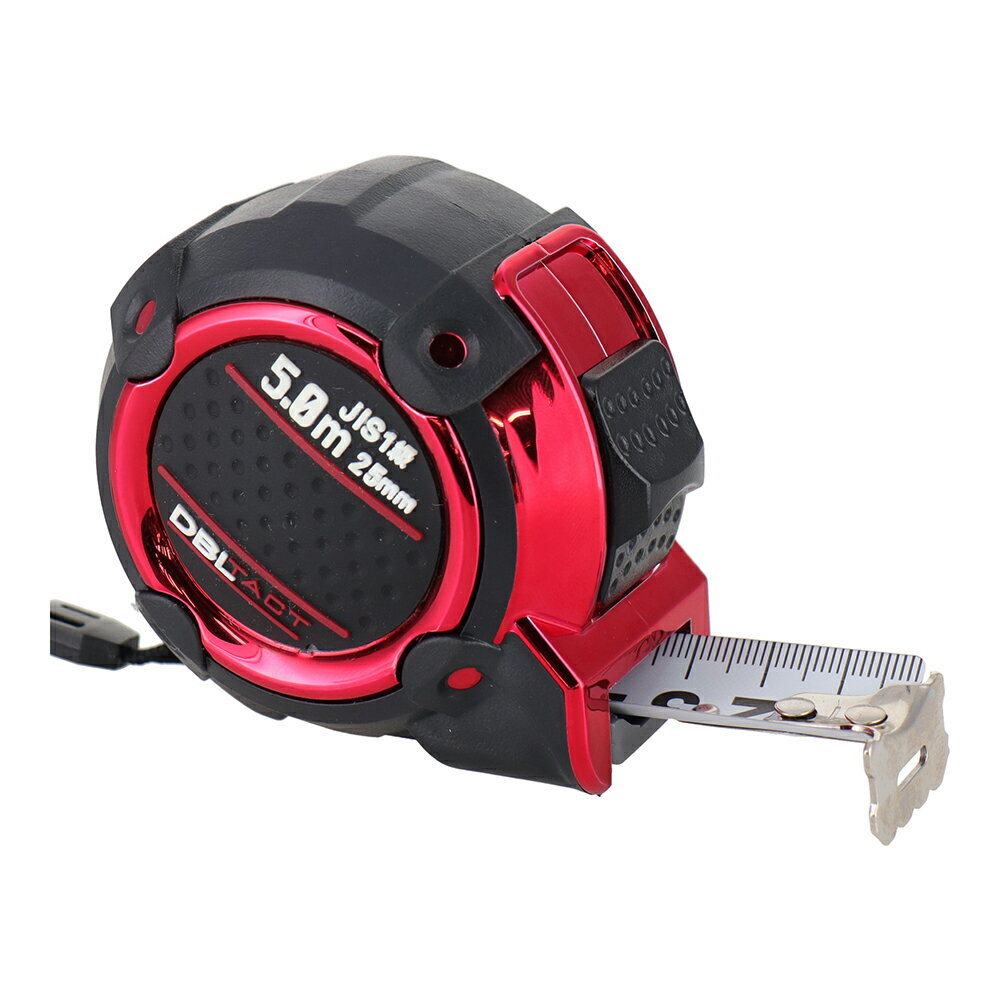 DBLTACT JIS極厚コンベックス レッド DJC-255R