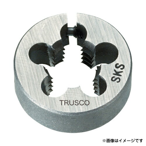 TRUSCO 丸ダイス 25径 ユニファイねじ 3/8UNC16 (SKS) T25D38UNC16 [r20][s9-010]